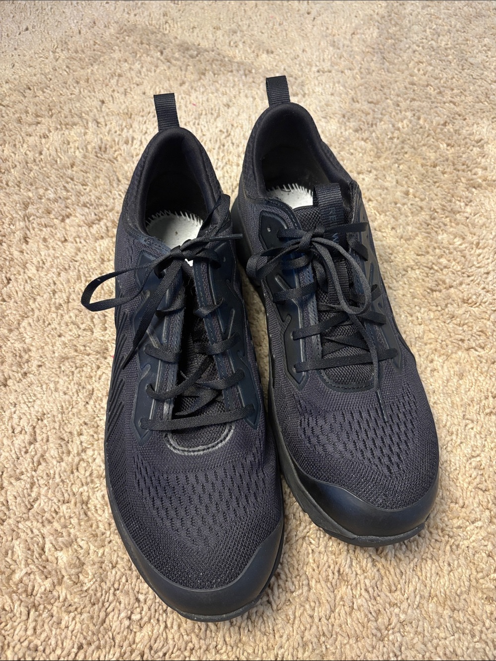 Red Wing Triple Black Mesh Ecolite Safety Toe Athletic Shoes Men 13